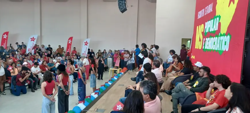 Carlos Bernardo destaca posse da nova direção estadual do PT/MS