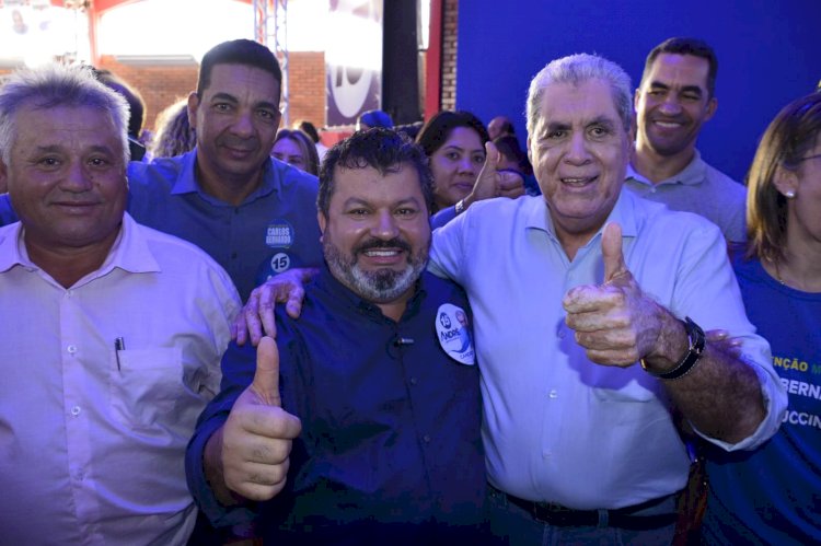 Candidatura de Carlos Bernardo é oficializada durante a convenção do MDB