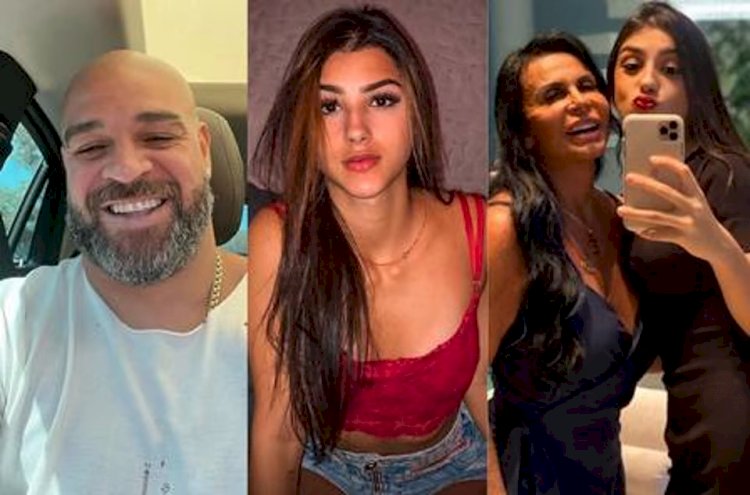 Neta de Gretchen de 18 anos tem affair com Adriano Imperador e gera crise na família