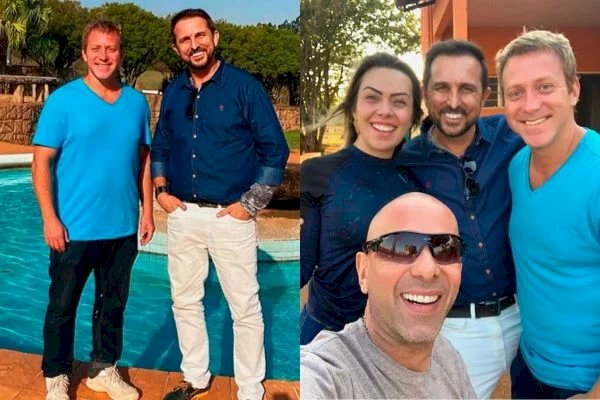 Em novas fotos, Sérgio Hondjakoff aparece mais magro e saudável