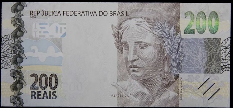 Já viu alguma? Nota de R$ 200 completa dois anos, mas circulação no país ainda é baixa