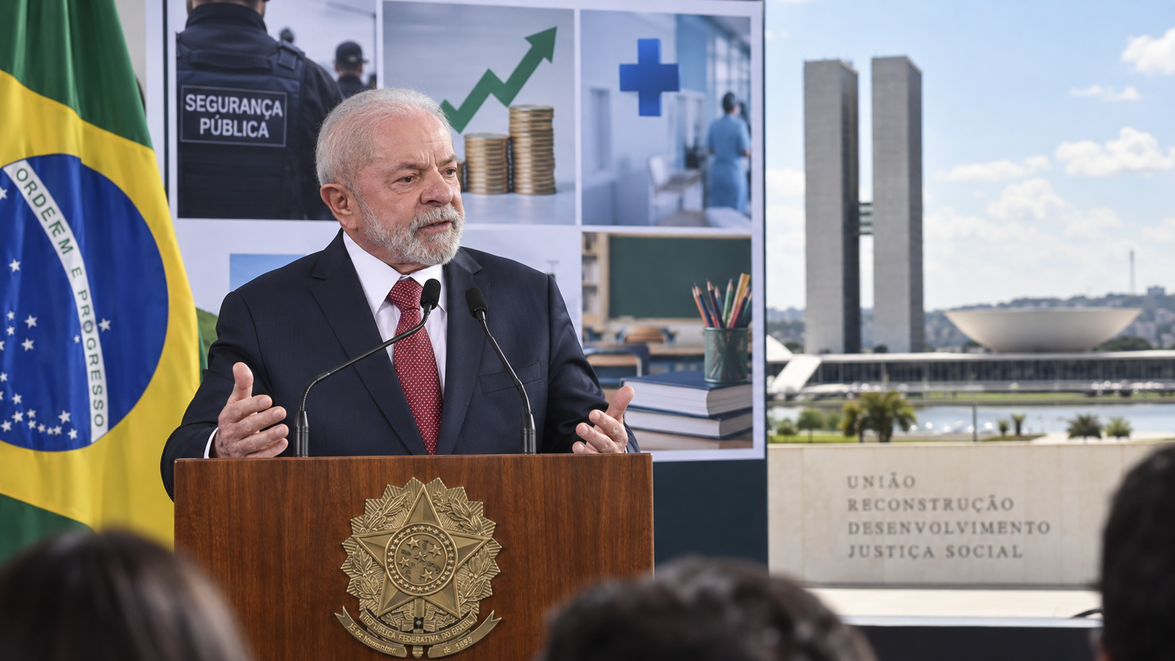 Lula apresenta plano com Ministério da Segurança Pública e valorização do salário mínimo