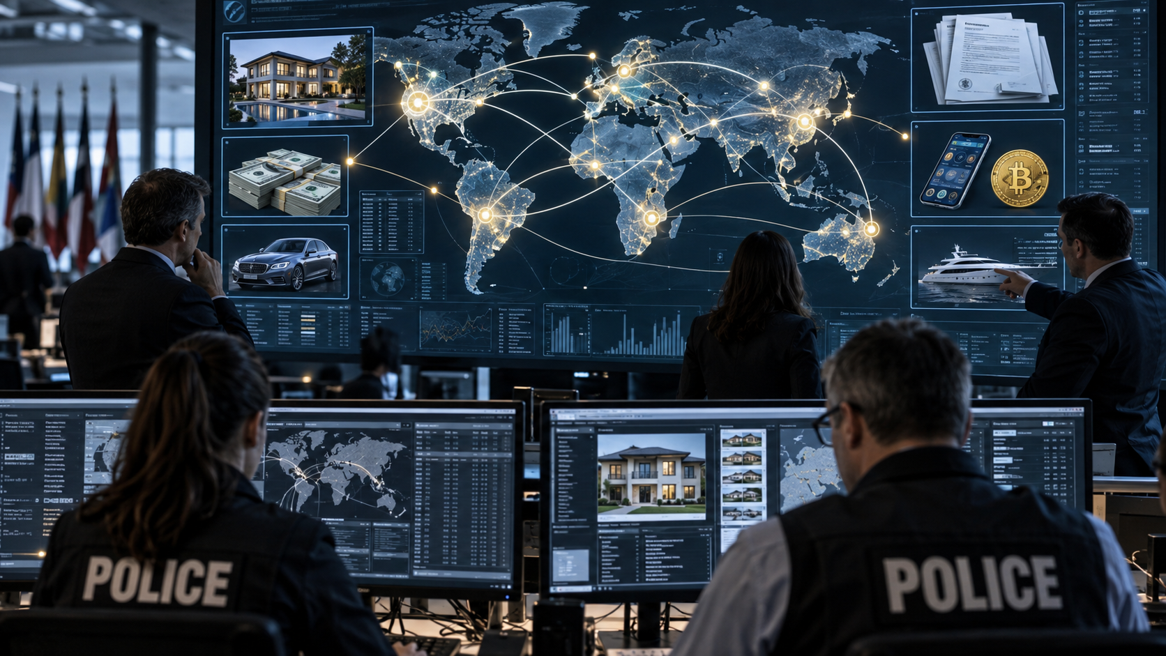 Interpol lança novo alerta internacional para rastrear dinheiro, imóveis e bens escondidos por criminosos