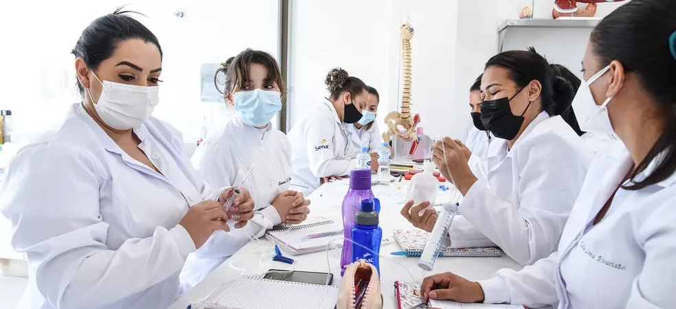 Formação na área da saúde ganha destaque com aumento da procura por profissionais especializados