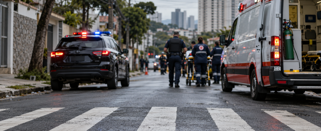 Policial civil é preso após atropelar mãe e dois filhos em SP; menino de 10 anos está grave