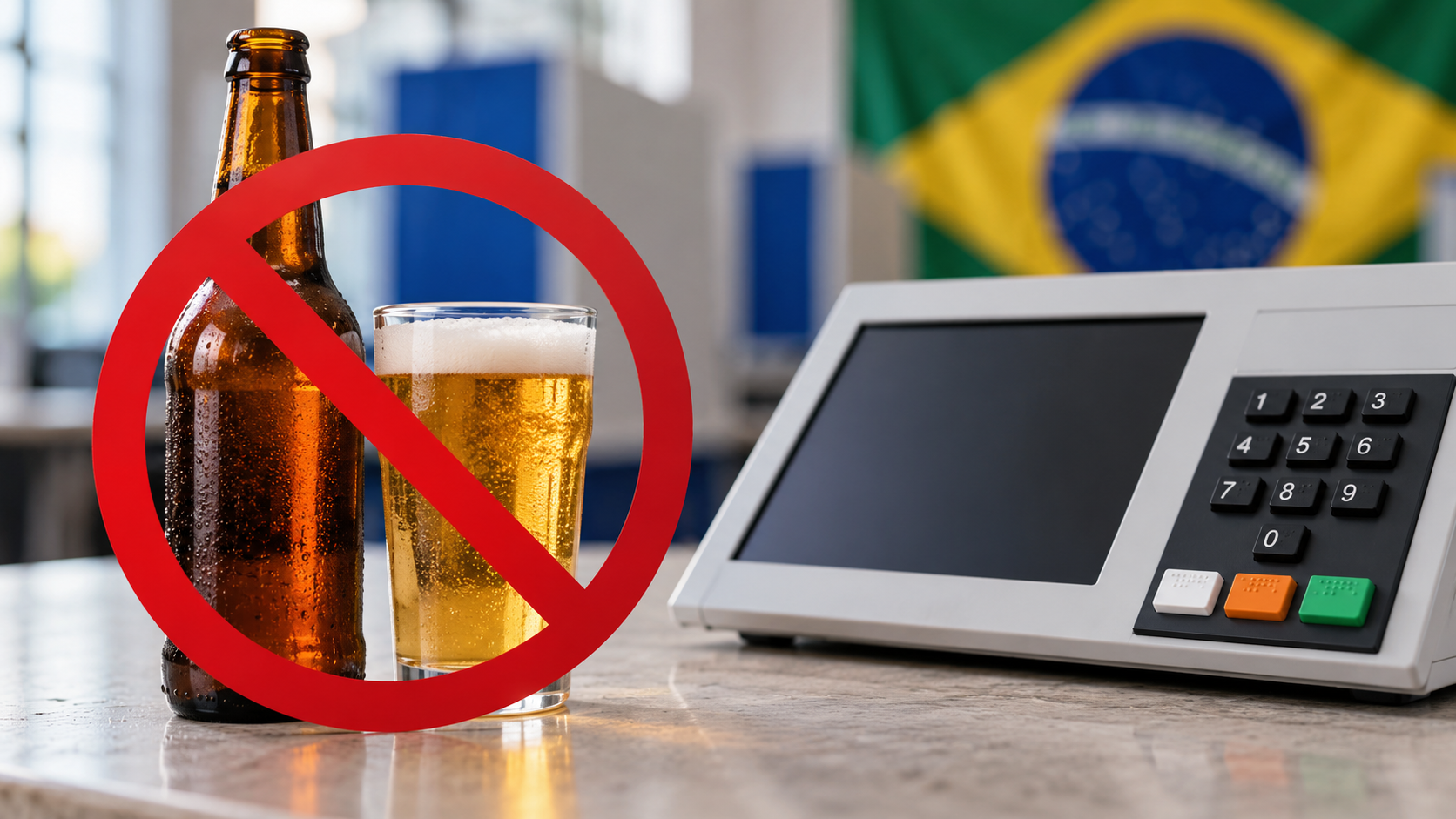 Lei Seca nas eleições 2026: veja onde haverá restrições à venda e ao consumo de bebidas alcoólicas