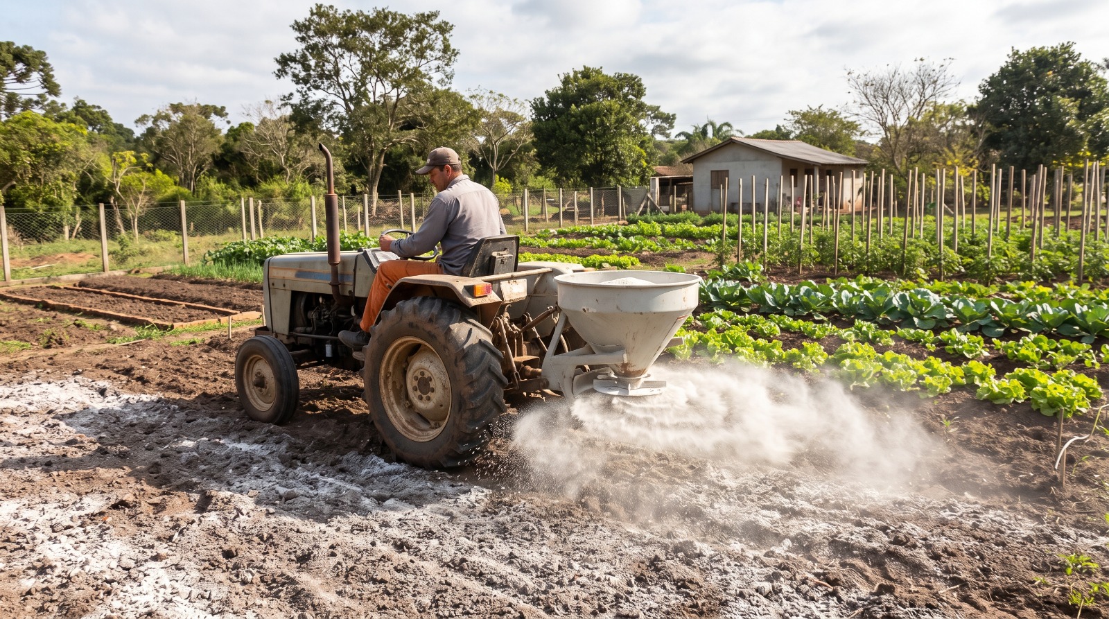 Mineradora Monte Karlo: calcário para horticultura auxilia na adequação do pH para tomate, alface e cenoura