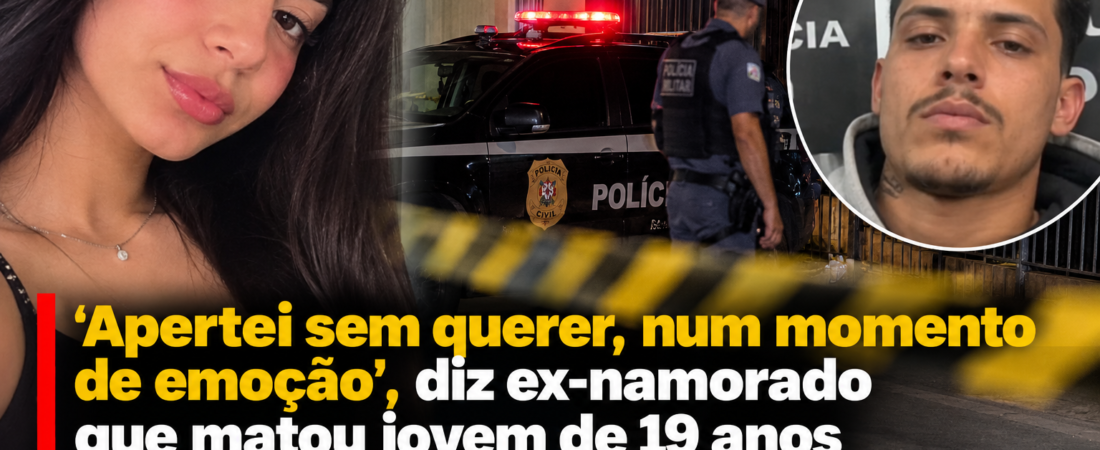 Ex-namorado é preso após morte de jovem de 19 anos em Taboão da Serra; caso é investigado como feminicídio